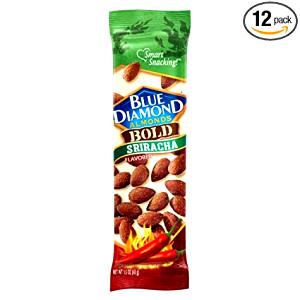 1 package (43 g) Bold Sriracha Almonds (Package)