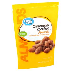 1 package (43 g) Cinnamon Roast Almonds (Package)
