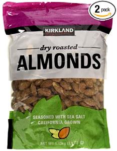 1 package (43 g) Dry Roasted Almonds (43g)