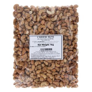 1 package (43 g) Peppercorn Cashews