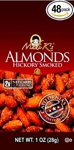 1 package (43 g) Smoked Almonds