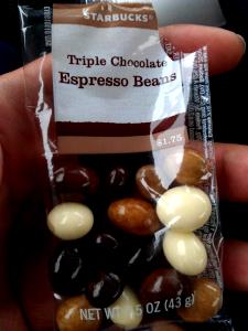 1 package (43 g) Triple Chocolate Espresso Beans
