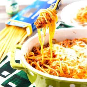 1 package (453 g) Spaghetti Bake with Meat Sauce