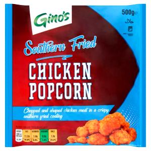 1 package (454 g) Popcorn Chicken & Gravy Fries