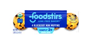 1 package (47 g) Blueberry Mini Muffins