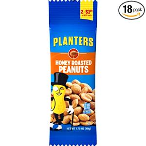 1 package (49 g) Honey Roasted Peanuts (1.75 oz)