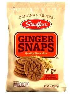 1 package (49 g) Low Fat Iced Gingersnap Cookies