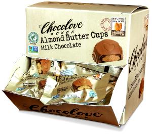 1 package (50 g) Chocolate Almond Butter Cups