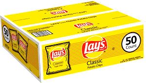 1 package (50 g) Classic Potato Chips (50g)