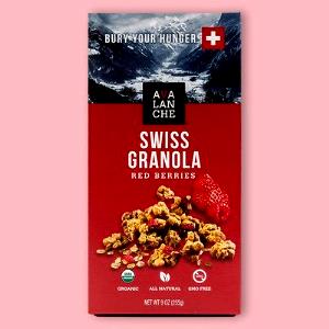 1 package (50 g) Swiss Granola Red Berries