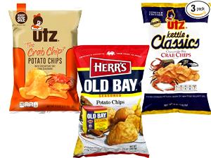 1 package (53 g) The Crab Chip Potato Chips with Chesapeake Bay Crab Seasoning (Package)