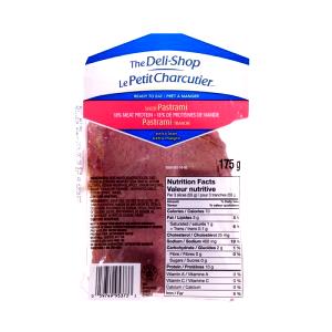 1 package (56 g) Lean Sliced Pastrami