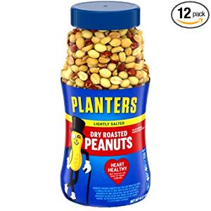 1 package (56 g) Lightly Salted Dry Roasted Peanuts (Package)
