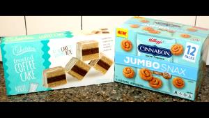 1 package (57 g) Frosted Coffee Cake