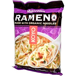 1 package (57 g) Mushroom Ramen