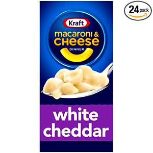 1 package (57 g) White Cheddar Macaroni & Cheese