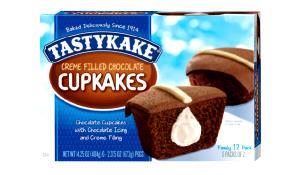 1 package (59 g) Cream Filled Chocolate Cupcake