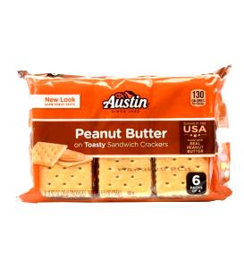 1 package (6 crackers) (39 g) Toasty Crackers with Peanut Butter (39g)