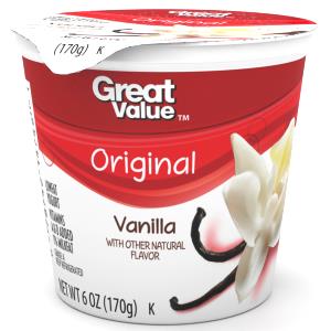 1 package (6 oz) Lowfat Yogurt - Vanilla (6 oz)