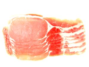 1 Package (6 Oz) Yields Canadian-Style Bacon (Cured, Grilled)