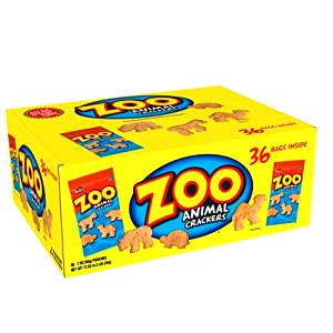 1 package (60 g) Zoo Animal Crackers (2 oz)