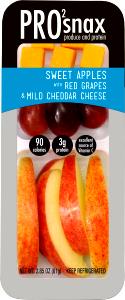 1 package (68 g) Sweet Gala Apples with Mild Cheddar Cheese & Pretzels