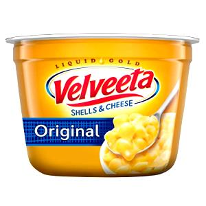 1 package (68 g) Velveeta Shells & Cheese Microwave Cup
