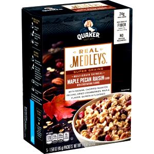 1 package (70 g) Real Medleys - Maple Pecan Raisin Oatmeal