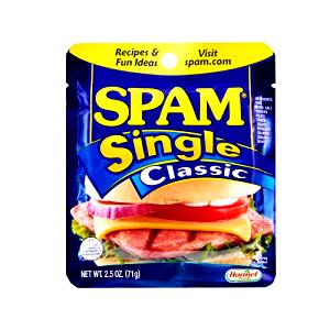 1 package (71 g) Spam Single Classic