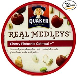 1 package (73 g) Real Medleys - Cherry Pistachio Oatmeal