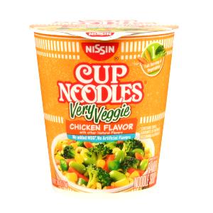 1 package (75 g) Cup Noodles Very Veggie Chicken Flavor