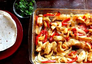 1 package (8.2 oz) Chicken Fajitas