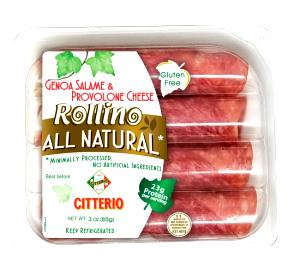 1 package (85 g) Dry-Cured Hard Salame Provolone Cheese & Dark Chocolate Almonds