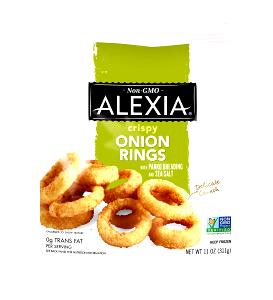 1 Package (9 Oz) Onion Rings (Par Fried, Breaded, Frozen)