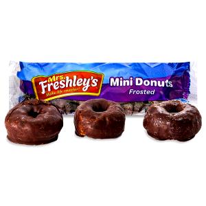 1 package (94 g) Rich Frosted Mini Donuts