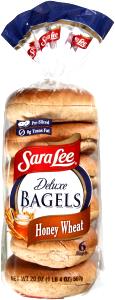 1 Package Bagel, Honey Wheat Bagel