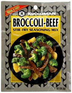 1 Package Beef & Broccoli