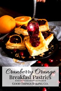 1 Package Breakfast Entrée, Cranberry Orange Pastry