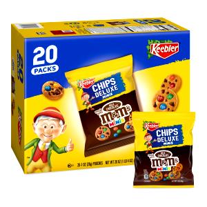 1 Package Chips Deluxe Cookie, Mini Rainbow Chocolate