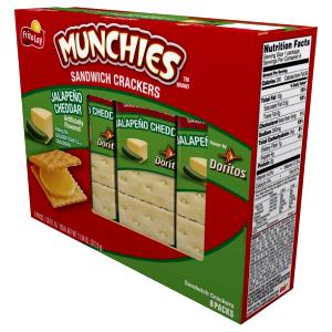 1 Package Cracker Sandwich, Jalapeno Cheese On Toast