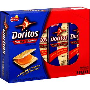 1 Package Cracker Sandwich, Nacho Cheesier On Toast