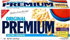 1 Package Crackers, Saltine