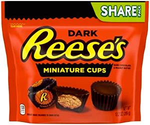 1 Package Dark Chocolate Peanut Butter Cups