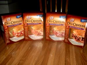 1 package Deli Creations Basil Parmesan Chicken Flatbread Sandwich