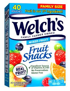 1 package Fruit Snacks