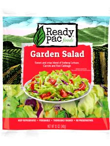 1 Package Garden Salad - Large, Plain