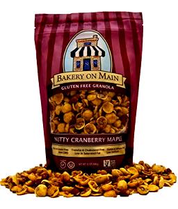 1 Package Gluten Free Nutty Cranberry Maple Granola, Snack Size