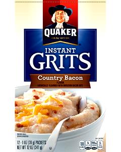 1 Package Grits, Instant, Country Bacon Flavor