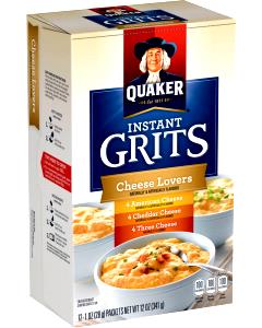 1 Package Grits, Instant, Three Cheese Flavor
