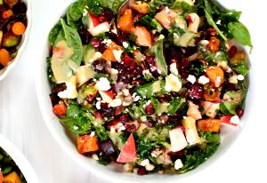 1 Package Harvest Salad, With Dressing